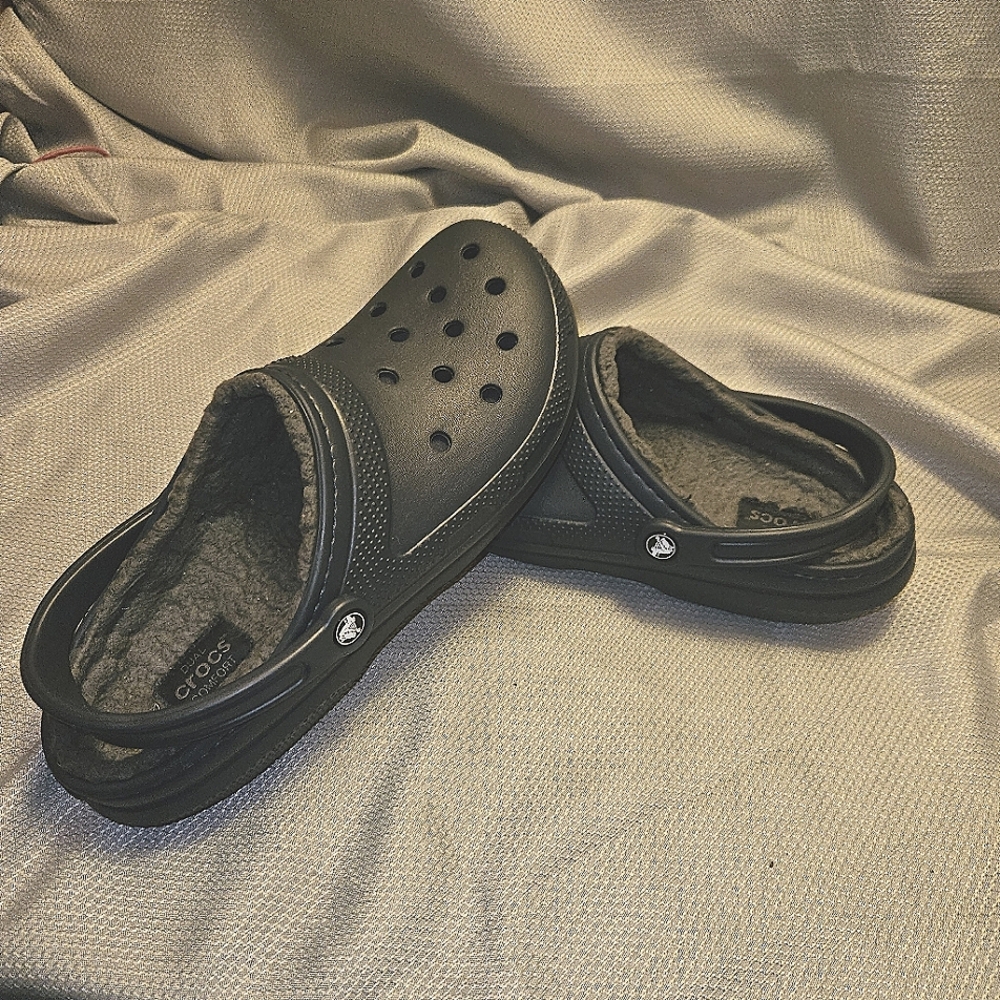Men's CROCS Dual Comfort Fur Lined